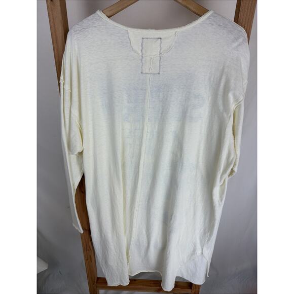 NWT People of Leisure Beige Rolling Stones T-Shirt Dress #1007 OS - Picture 3 of 4